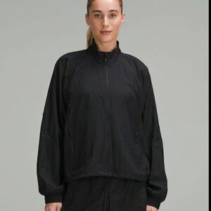 Lululemon License to Train Lightweight Jacket Black / Black Size 10